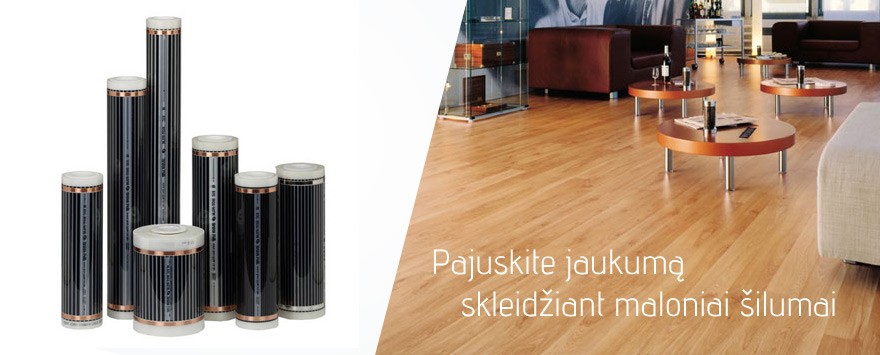 Šildymo plėvelės